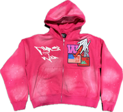 PINK PYREX ZIP UP