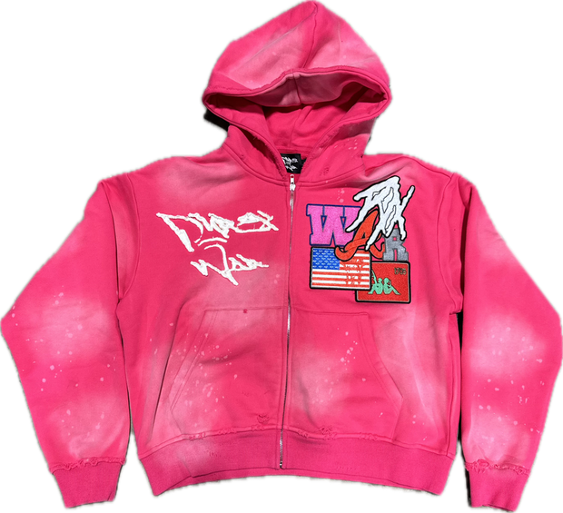 PINK PYREX ZIP UP