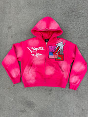 PINK PYREX ZIP UP